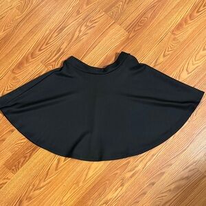 Popular Basics Classic Black Skater Skirt